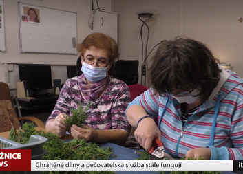 Chráněné dílny a pečovatelská služba stále fungují