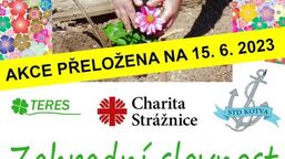 Přeložení akce Zahradní slavnost