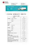 C E N Í K Opravna obuvi 06 2024