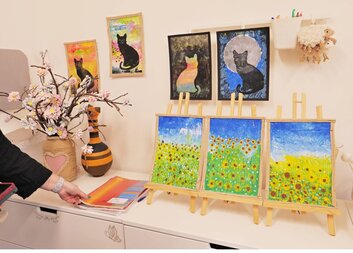 Návštěva STD Radost v Charitě Opava