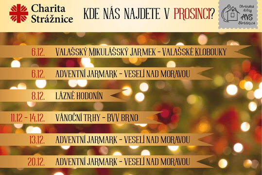 Prodejní akce CHD AVE prosinec